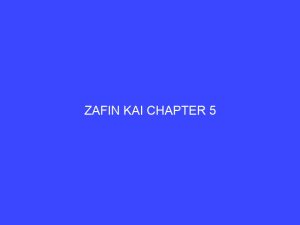 Zafin Kai Chapter 5